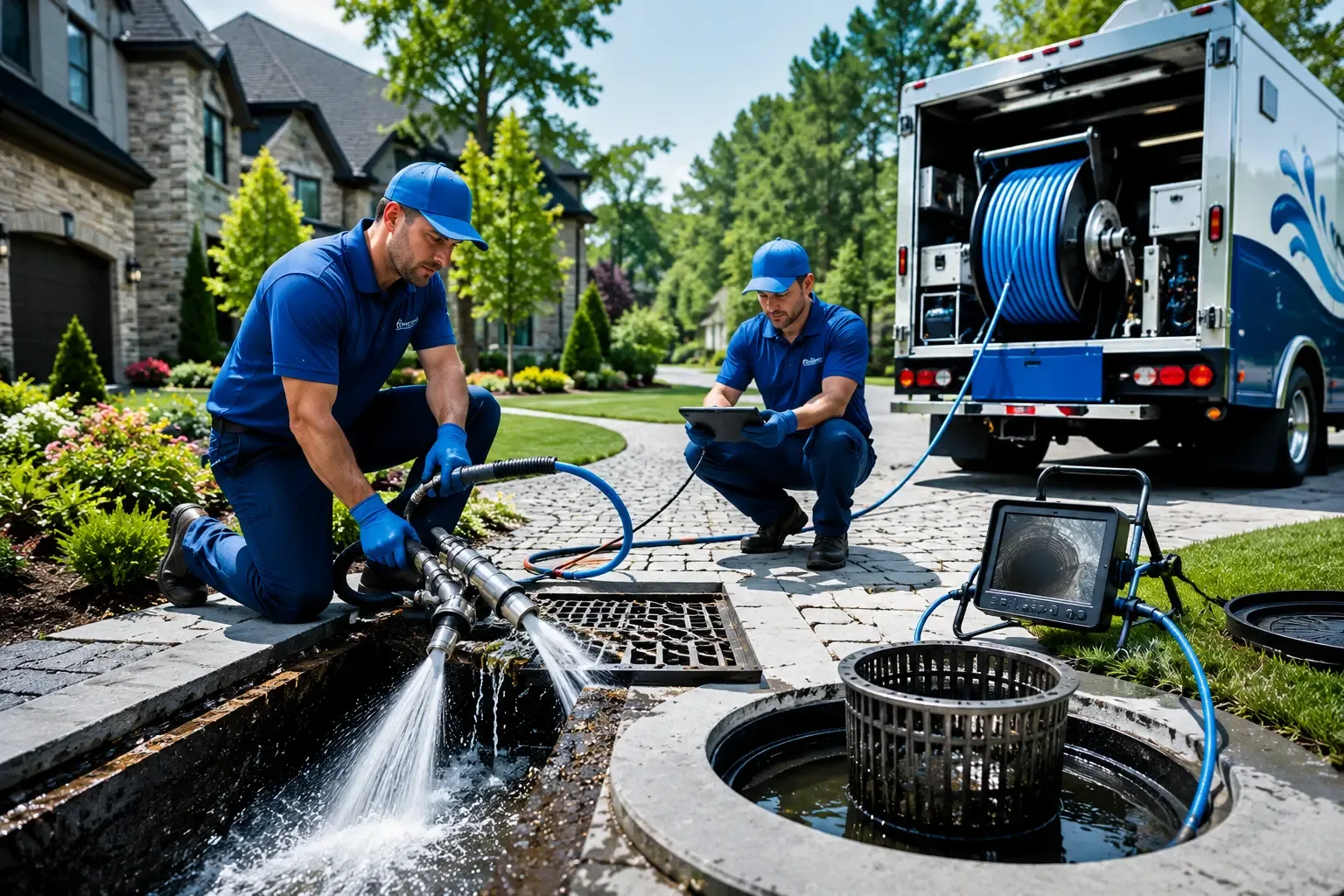 Local outdoor drain cleaning professionals in Georgetown, CO